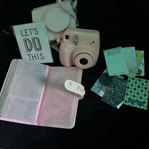 Fujifilm Instax Mini Pink Camera Bundle